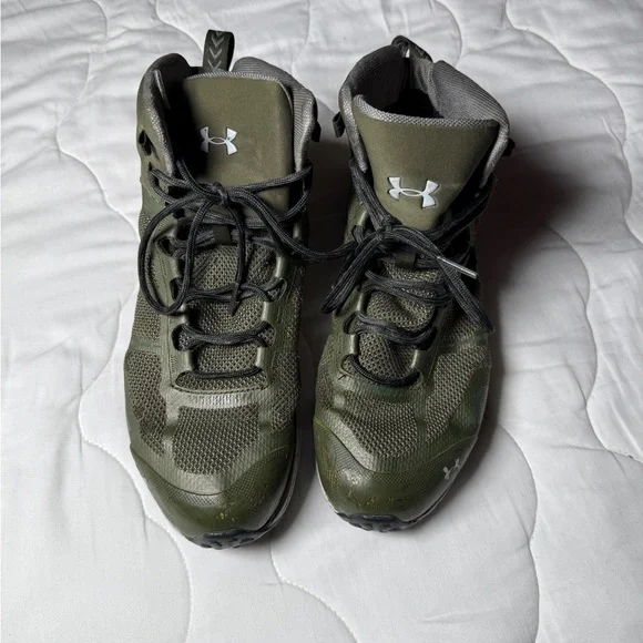 🔥 Under Armour Men’s Charged Core Mid Boots Gore-Tex — Size 9 — OD Green 🔥 - Picture 15 of 17
